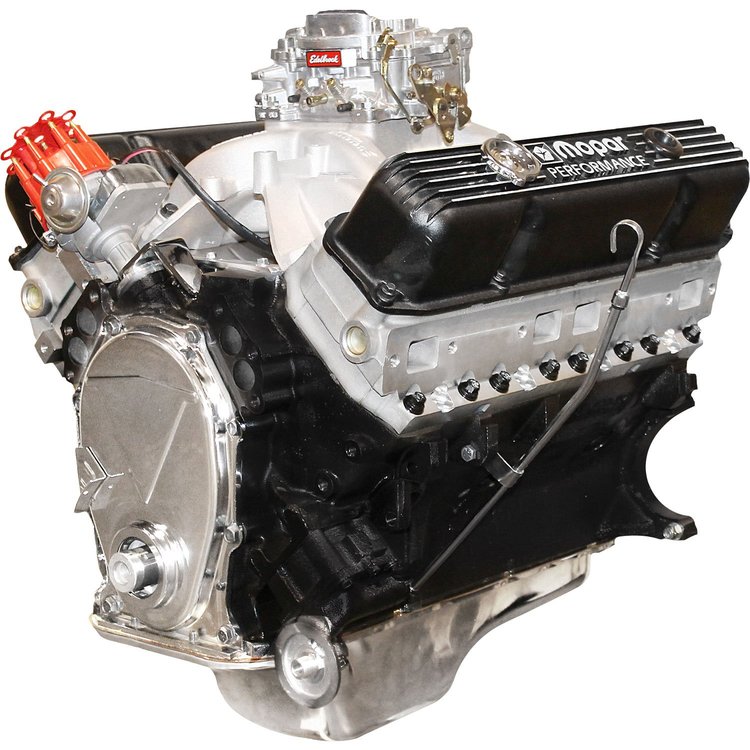 Big Block Chrysler 493ci Stroker Dress Engine 525HP/590TQ