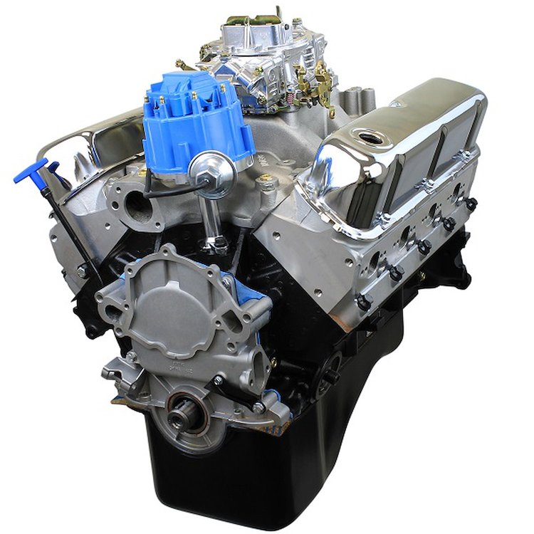 Small Block Ford 408ci Stroker Dress Engine 425 HP/455 ft.-lbs. with EFI System