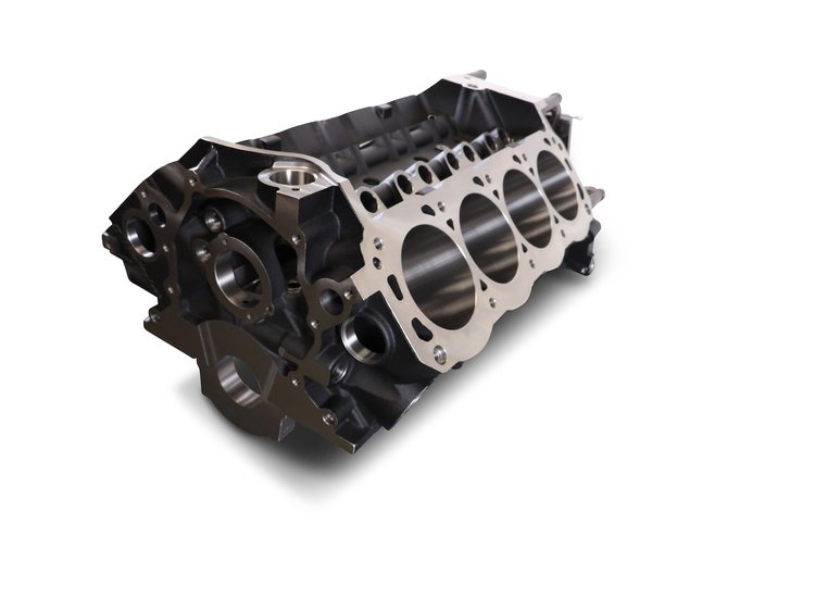 BPP12110333 Big Block Chevy Bare Block, 4.250 in. Bore, 10.200 in. Deck, Billet Mains [2-Piece Rear Main]