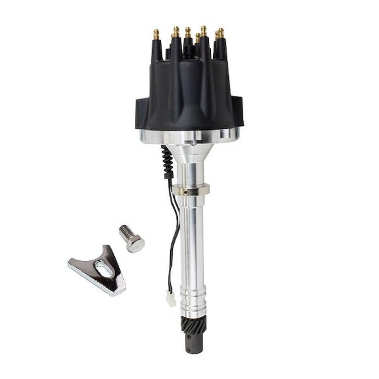 BPP3502BK Pro Series 2 Wire Distributor, Chevy SB / BB, V8 Engine, Black Cap