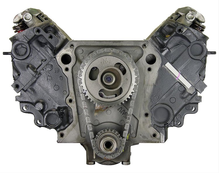 STANDARD ROTATION 200 HP DIPSTICK IN FRONT OF BLOCK 2 PIECE REAR MAIN SEAL BLOCK CAST #730 230 603 803 030.