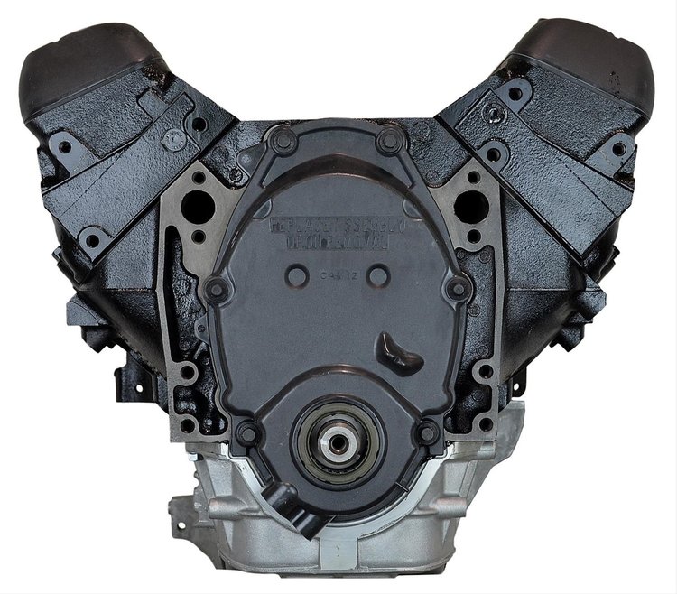 First Mate Marine Long Block Engine, 1996-99 GM 262ci, Std. Rotation