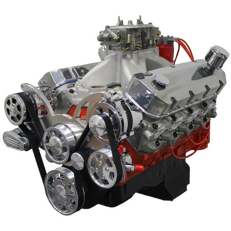 PS502CTFK 502CI GM Big Block Compatible Deluxe Dressed, EFI, Polished Kit