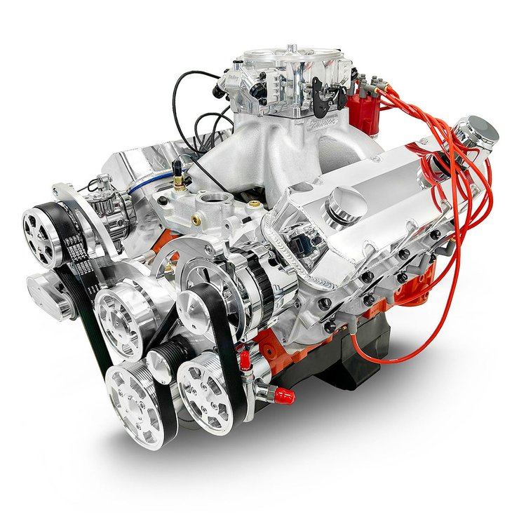 PS6320CTFK 632CI GM Big Block Compatible Deluxe Dressed, EFI, Polished Kit