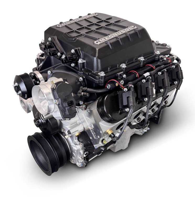 376 c.i. Supercharged Base Dressed Crate Engine for GM LS Applications