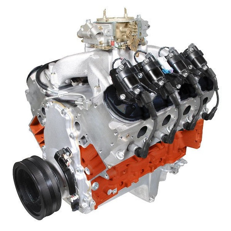 GM LS 427ci Dress Retrofit Engine w/Cast Iron Block [Carbureted]