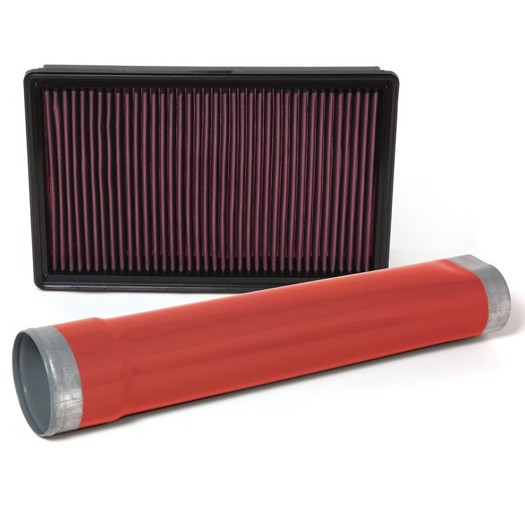 Ram Air Filter Assy w/Silencer Delete Tube - 2014-16 Ram 1500 3.0L EcoDiesel