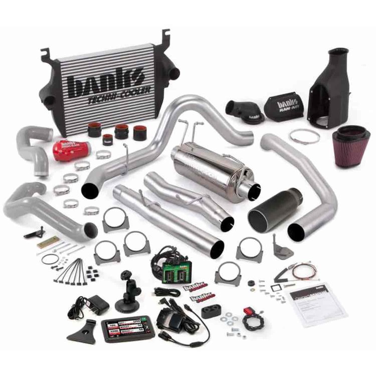 Exhaust PowerPack System for 2005-2007 Ford F-250/F-350 6.0L