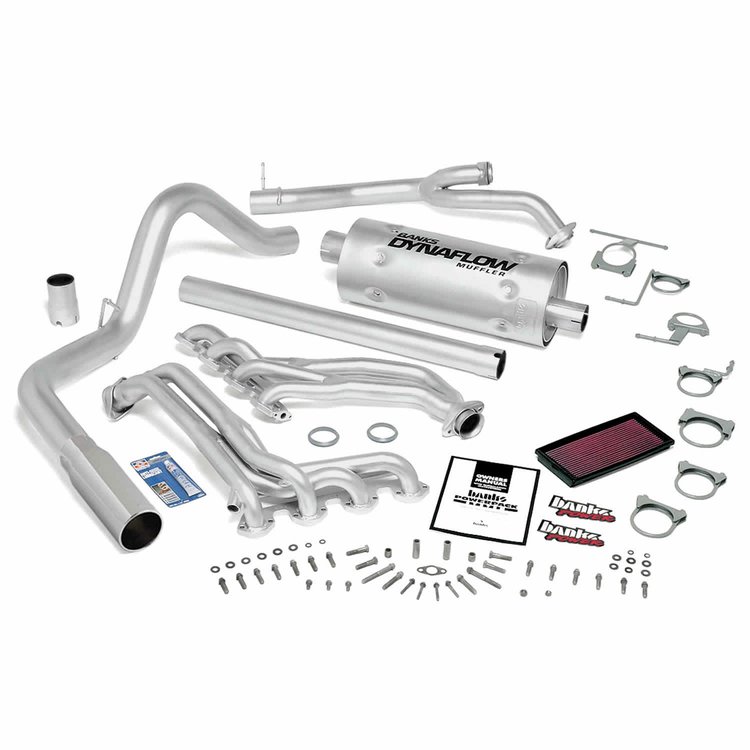 Exhaust PowerPack System 1996-97 Ford F250/F350
