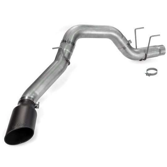Monster Exhaust System for 2019-2024 Ram 2500/3500 6.7L Cummins Mega Cab Short Bed [Cerakote Black Tip, Single Rear Wheel]