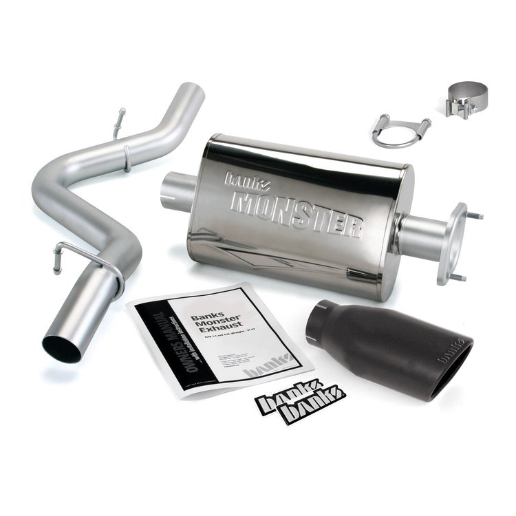 Monster Exhaust System 2004-06 Jeep Wrangler TJ