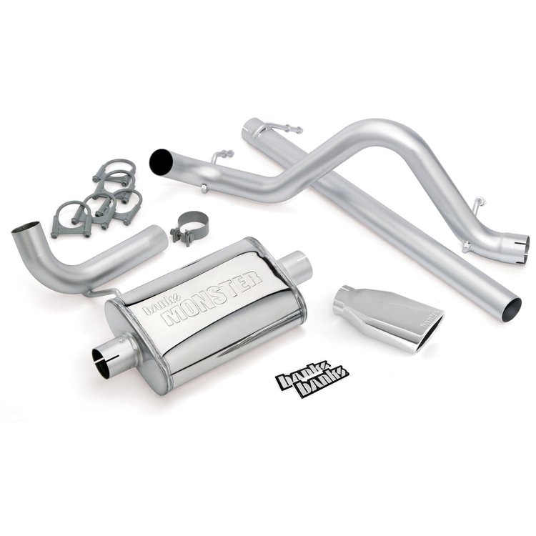 Monster Exhaust System 2007-11 Jeep Wrangler JK 2-Door