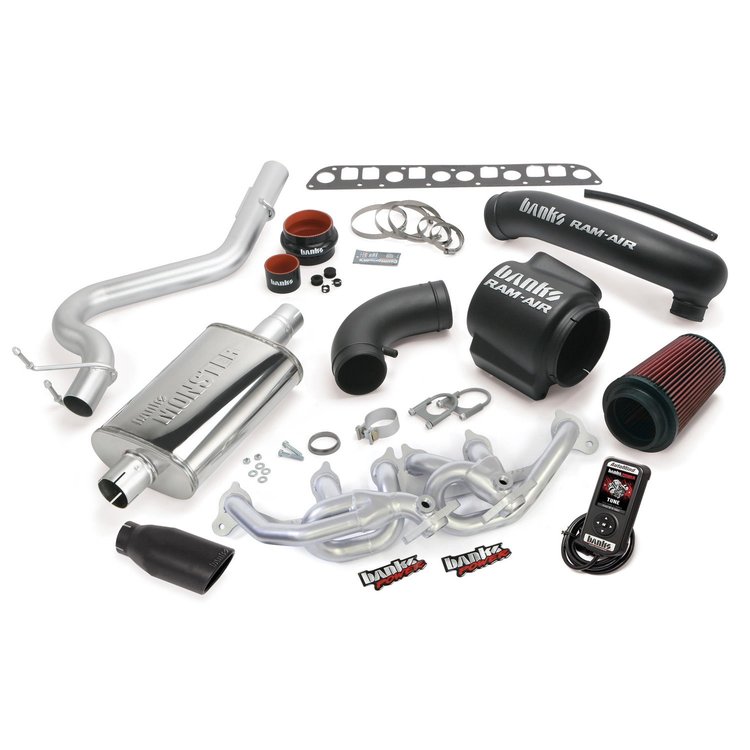 Exhaust PowerPack System 2004-06 Jeep Wrangler LJ Unlimited