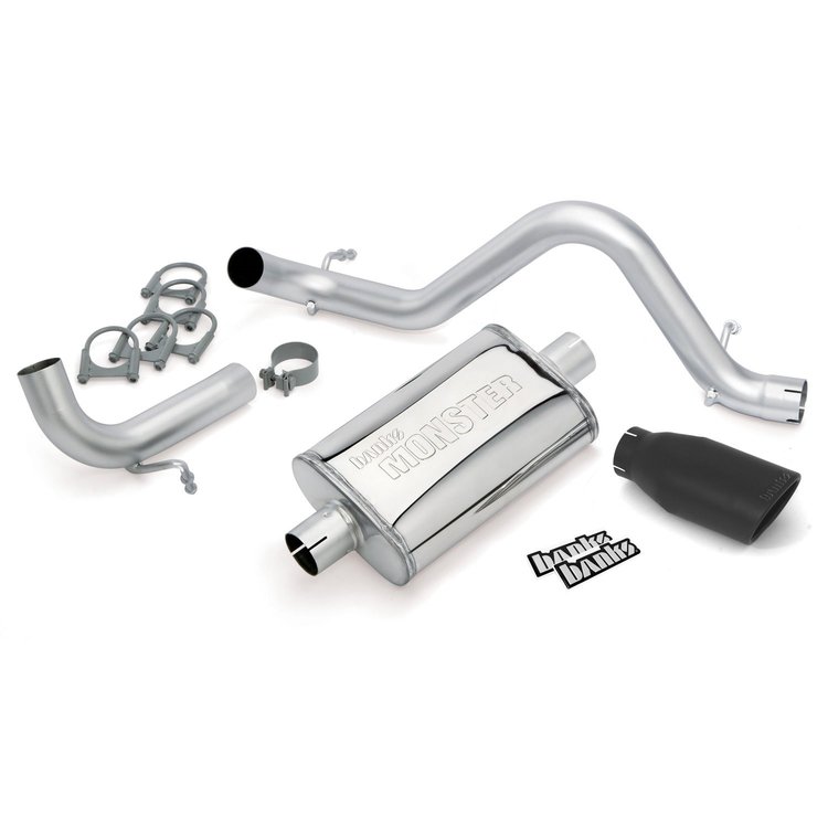 Monster Exhaust System 2012-14 Jeep Wrangler JK 2-Dr