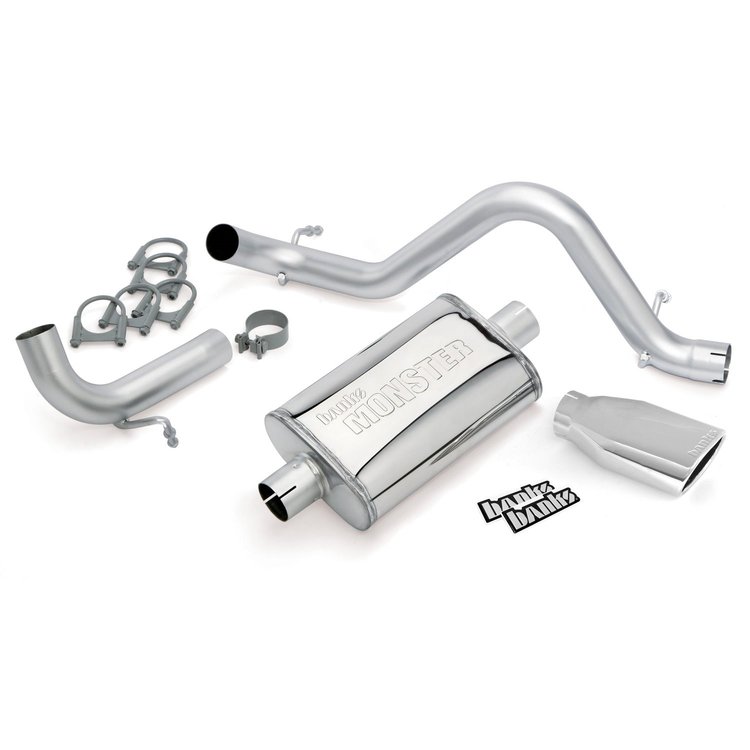 Monster Exhaust System 2012-14 Jeep Wrangler JK 2-Dr