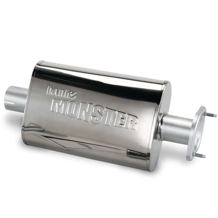 Monster Muffler 2.5" IN x 2.5" OUT