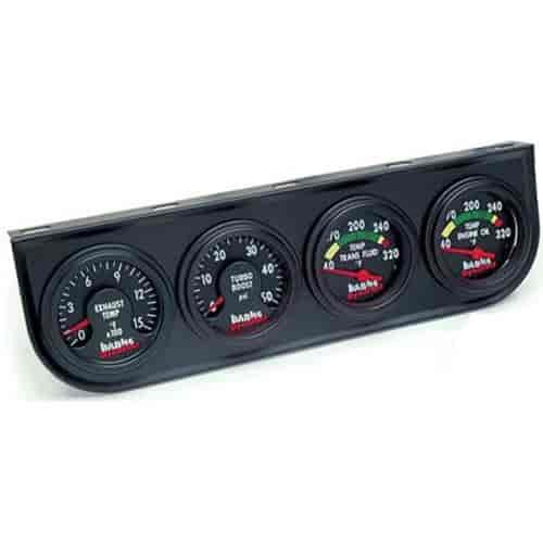 4-Gauge Underdash Mounting Panel Fits 2-1/16" Gauges (Not Included)