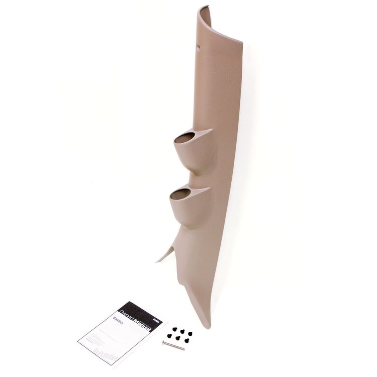 2-Gauge Pillar Mounting Pod 2003-09 Dodge Ram