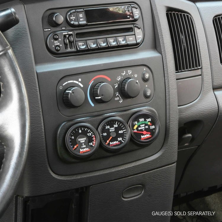 3-Gauge Dash Mounting Panel 2003-05 Dodge Ram