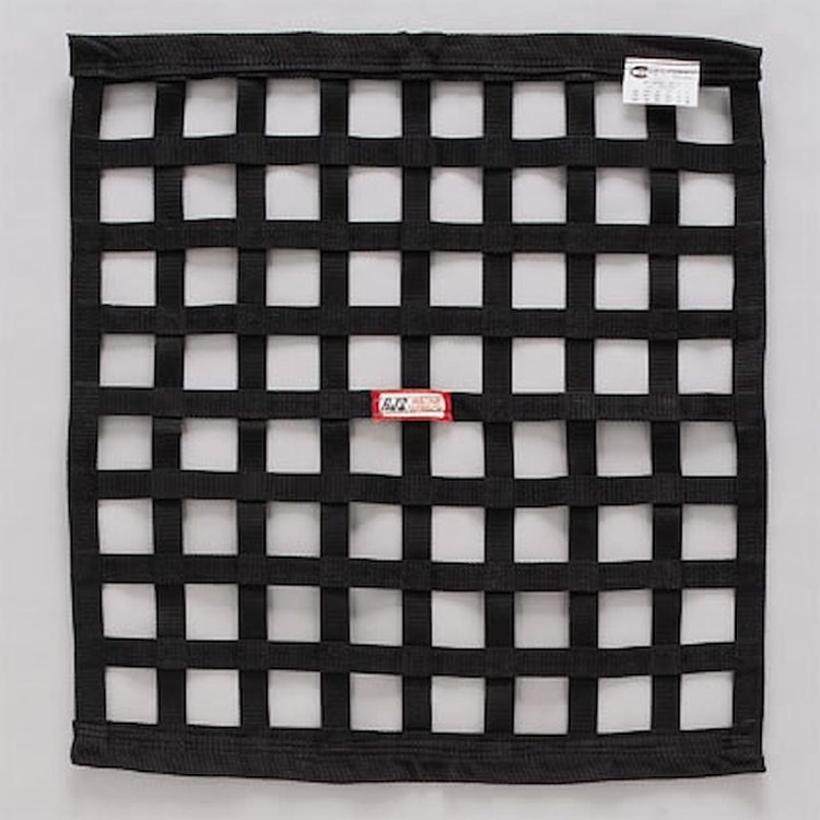 24X24 RIBBON NET - BLACK