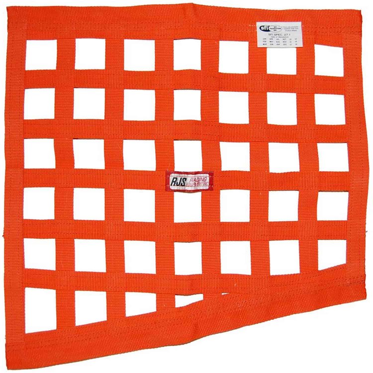 Drag Window Ribbon Net SFI 27.1 Certified