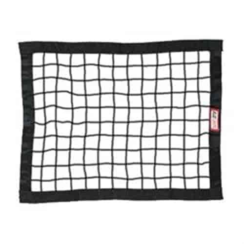 String Window Net 18 x24 NON-SFI BLACK/WHITE