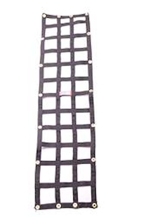 RJS RIBBON WHEELIE BAR NET 12x48 BLACK