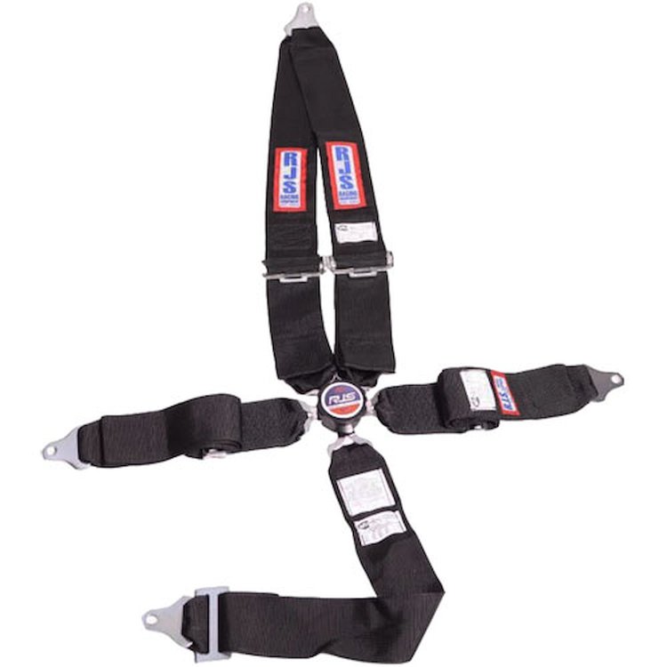 5-Point Cam-Lock Racing Harness Black