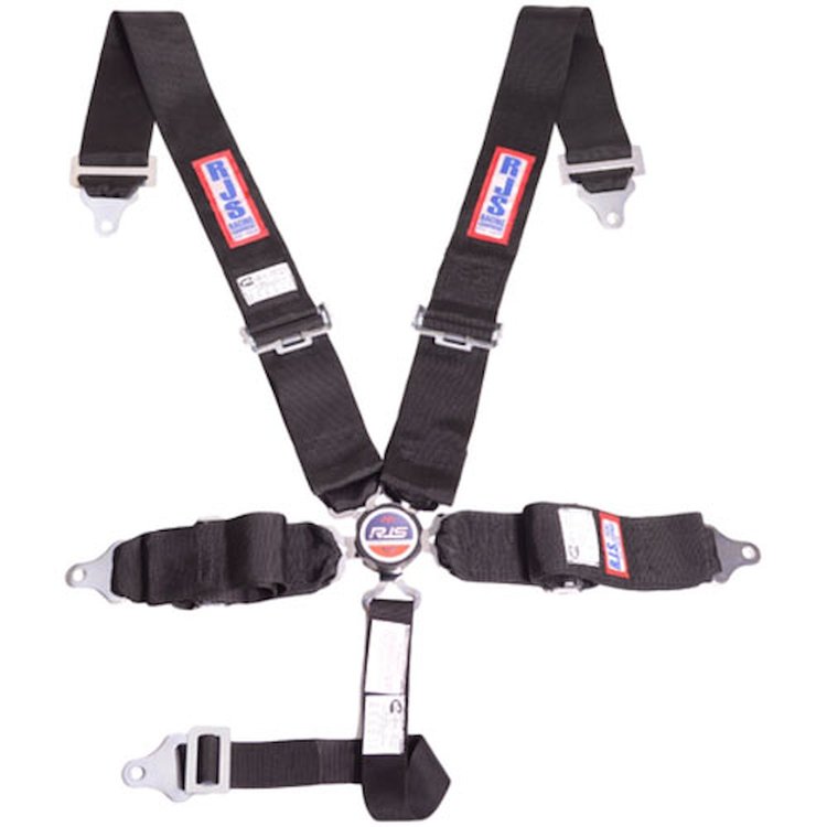 5-Point Cam-Lock Racing Harness Black