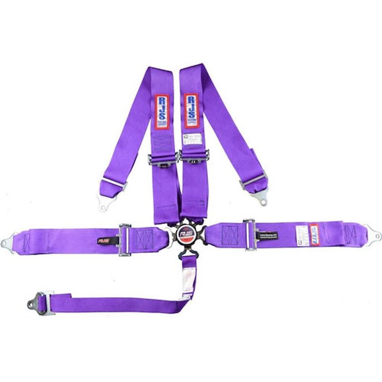 5-Point Cam-Lock Racing Harness Purple