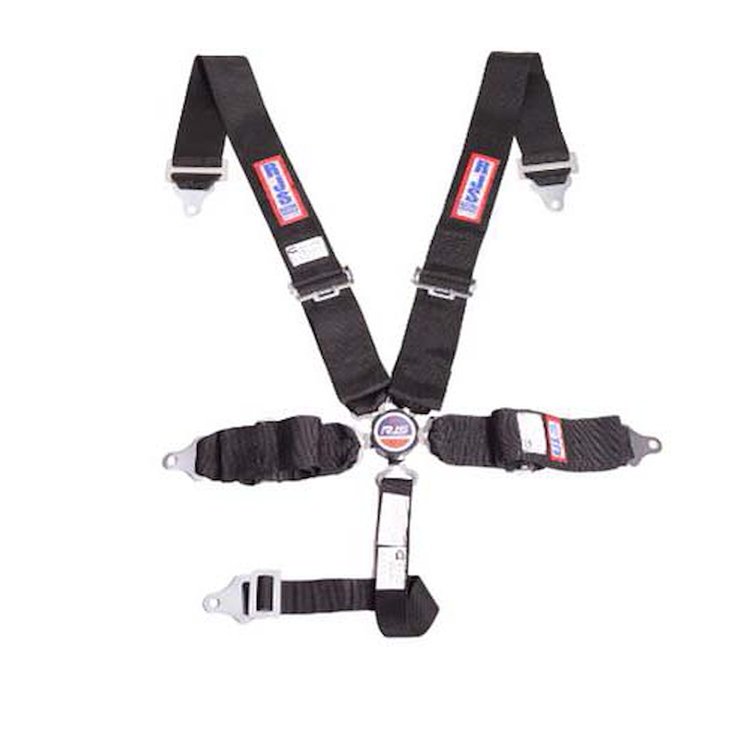SFI 16.1 CAM-LOCK HARNESS 3 PULL DOWN Lap Belt SNAP 3 Shoulder Harness Individual ROLL BAR Mount WRA