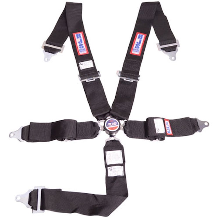 5-Point Cam-Lock Racing Harness Black