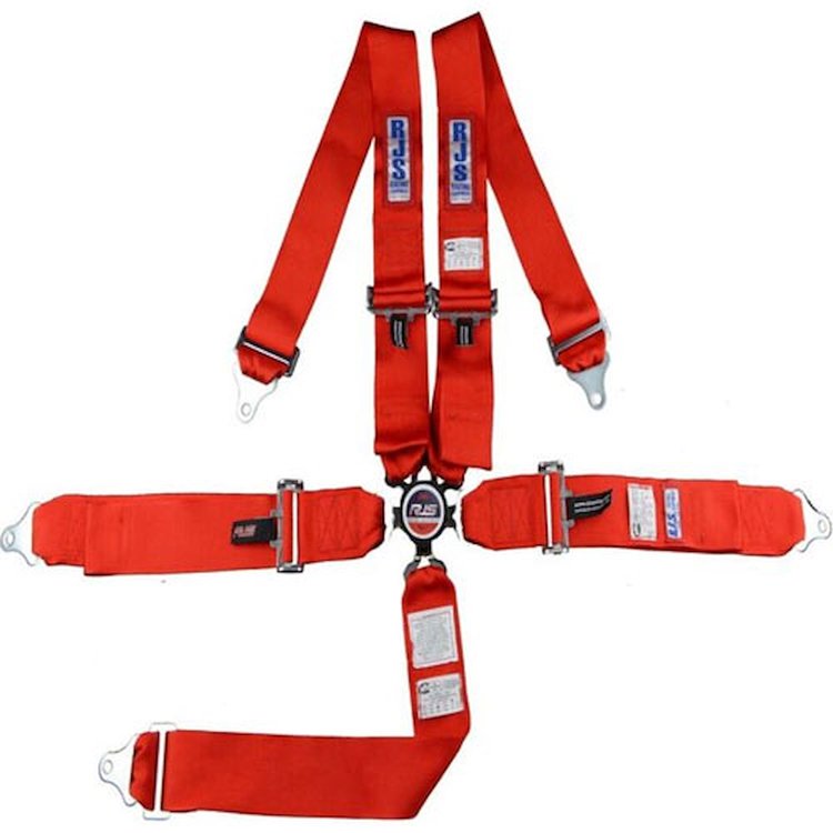 5-Point Cam-Lock Racing Harness Red