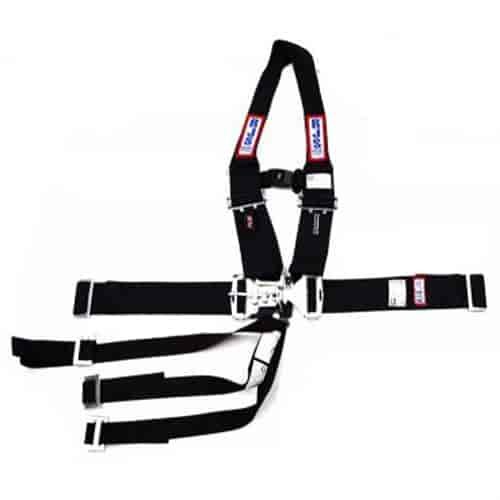 7-Point Cam-Lock Racing Harness Black
