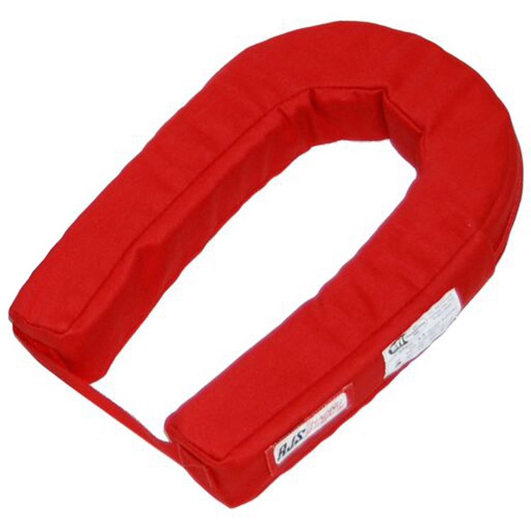 Red RJS Horseshoe Helmet Support SFI 3.3