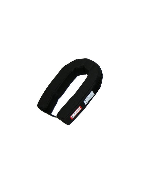RJS JUNIOR RACER FR HELMET SUPPORT HORSESHOE FIRE RETARDANT BLACK SFI 3.3