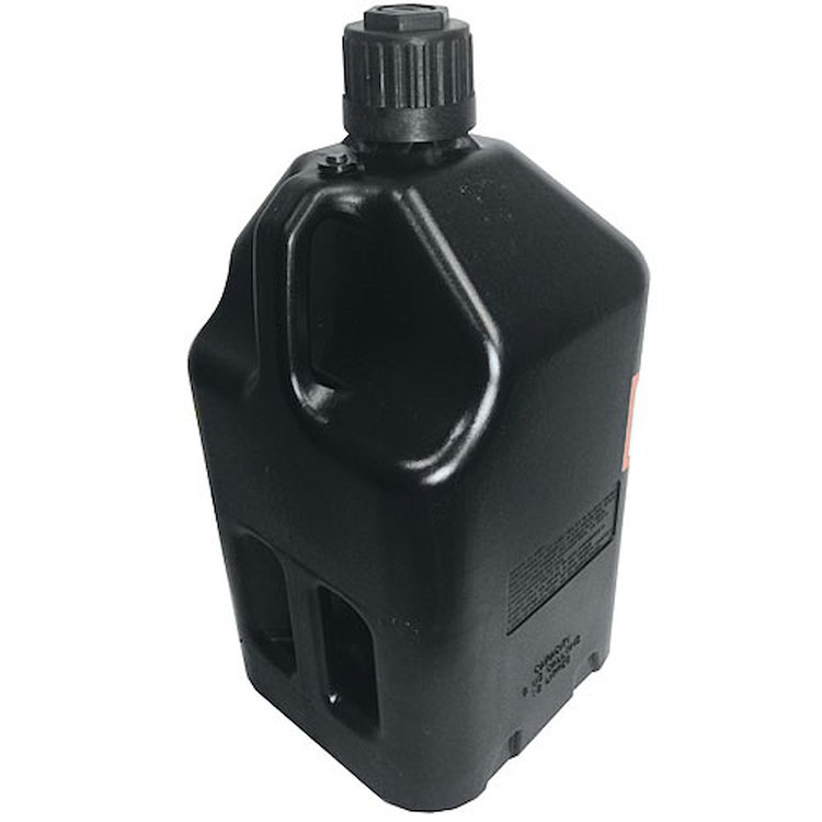 Black 5 Gallon Utility Can