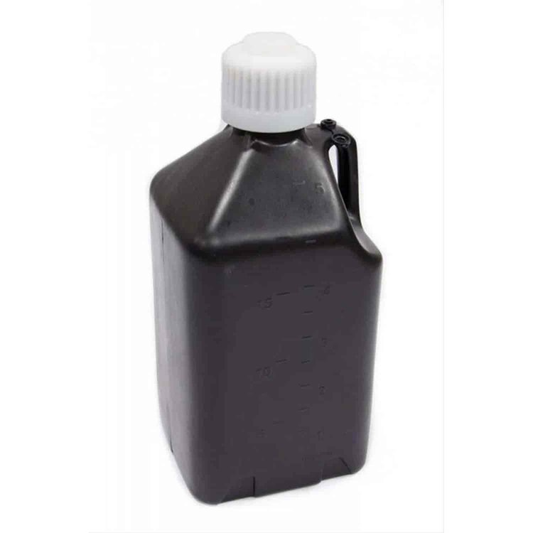 Black 5 Gallon Utility Can with Filling Hose
