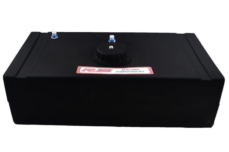 15 Gallon Economy Fuel Cell with Aircraft Style Cap and Red Can