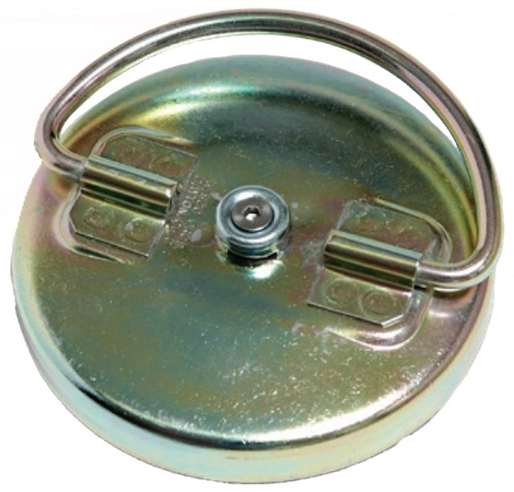 Metal D Ring Fuel Cell Cap Complete Vented Cap Assy Includes Adaptor&Gaskets SILVER