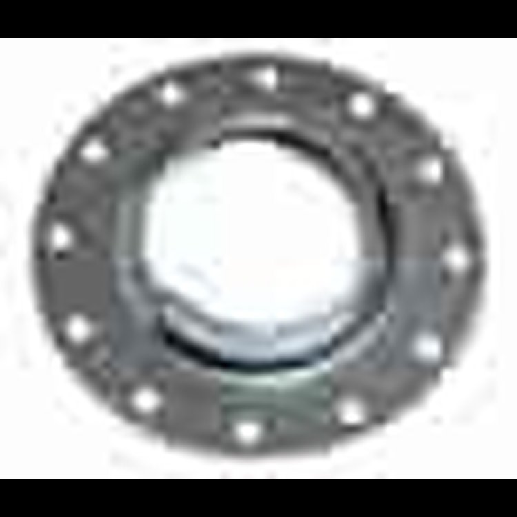 Metal D Ring Fuel Cell Cap Metal 12 Hole Adaptor Plate/No Gasket supplied SILVER