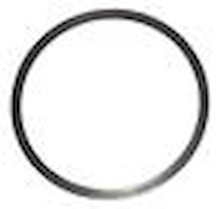 Plastic Recessed DRAG FUEL Cell Cap GASKET ONLY BLACK