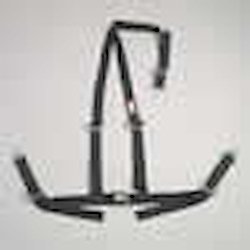 NON-SFI B&T HARNESS 2 PULL DOWN Lap Belt SNAP 2 S. H. V ROLL BAR Mount BOLT GRAY
