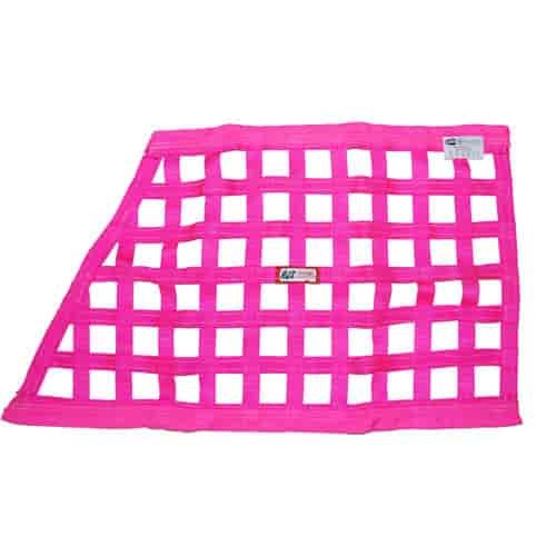 OBLONG RIBBON NET - HOT PINK