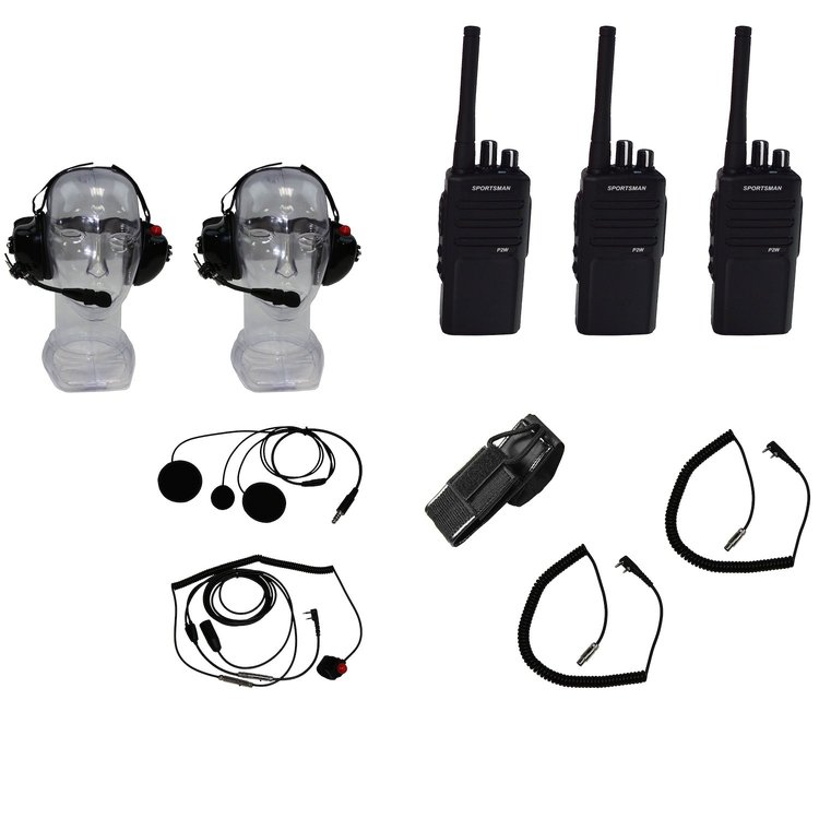Pro Sportsman Series 3 Man Radio System 3-Way Complete System