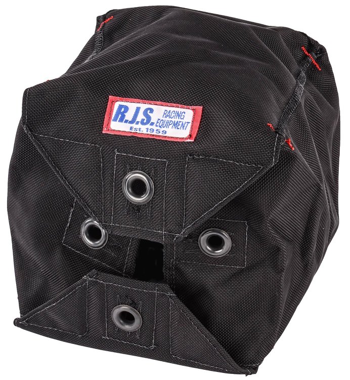 8"x8" Parachute Bag Black