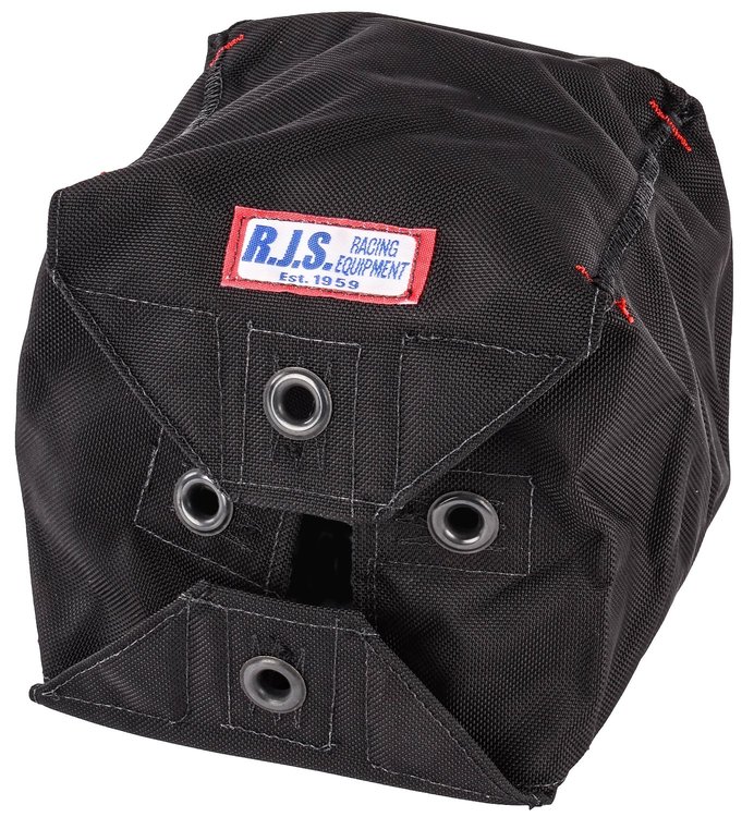 9"x9" XL Parachute Bag Black