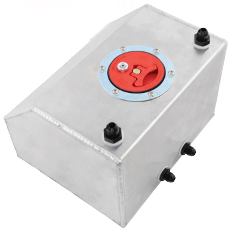 Elite Octane Fuel Aluminum Fuel Cell 4 Gallon Aircraft Style Cap