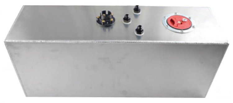 Elite Alcohol Aluminum Fuel Cell 14 Gallon Aircraft Style Cap