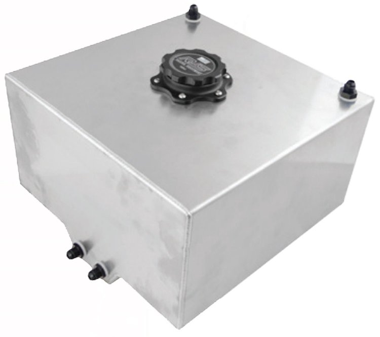 Elite Octane Fuel Aluminum Fuel Cell 10 Gallon Billet Screw-On Cap